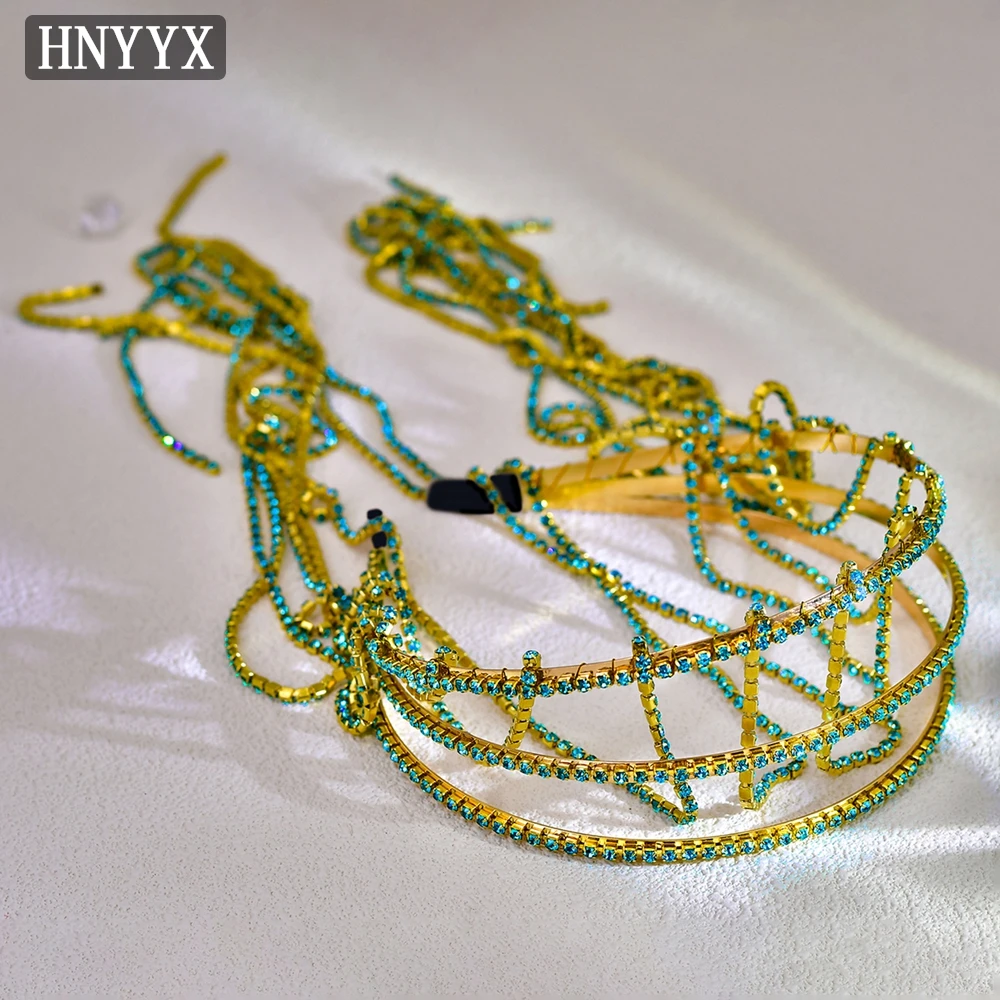 HNYYX Elegant Long Tassel Women Head Hoop Hair Accessories Handmade 3-layer Headband Wedding Party Tiara Headpieces YXA23
HNYYX Elegant Long Tassel Women Head Hoop Hair Accessories Handmade 3-layer Headband Wedding Party Tiara Headpieces YXA23