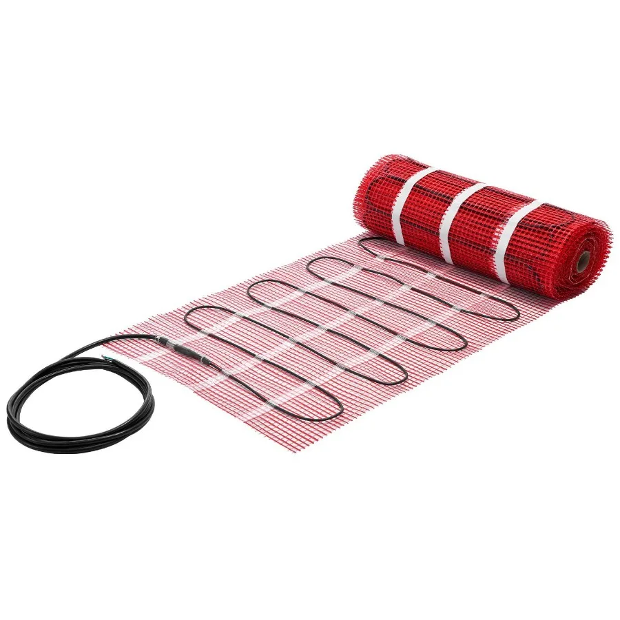 90 sqft SelfAdhesive Mesh Floor Heating Mat 120V with Thermostat
90 sqft SelfAdhesive Mesh Floor Heating Mat 120V with Thermostat