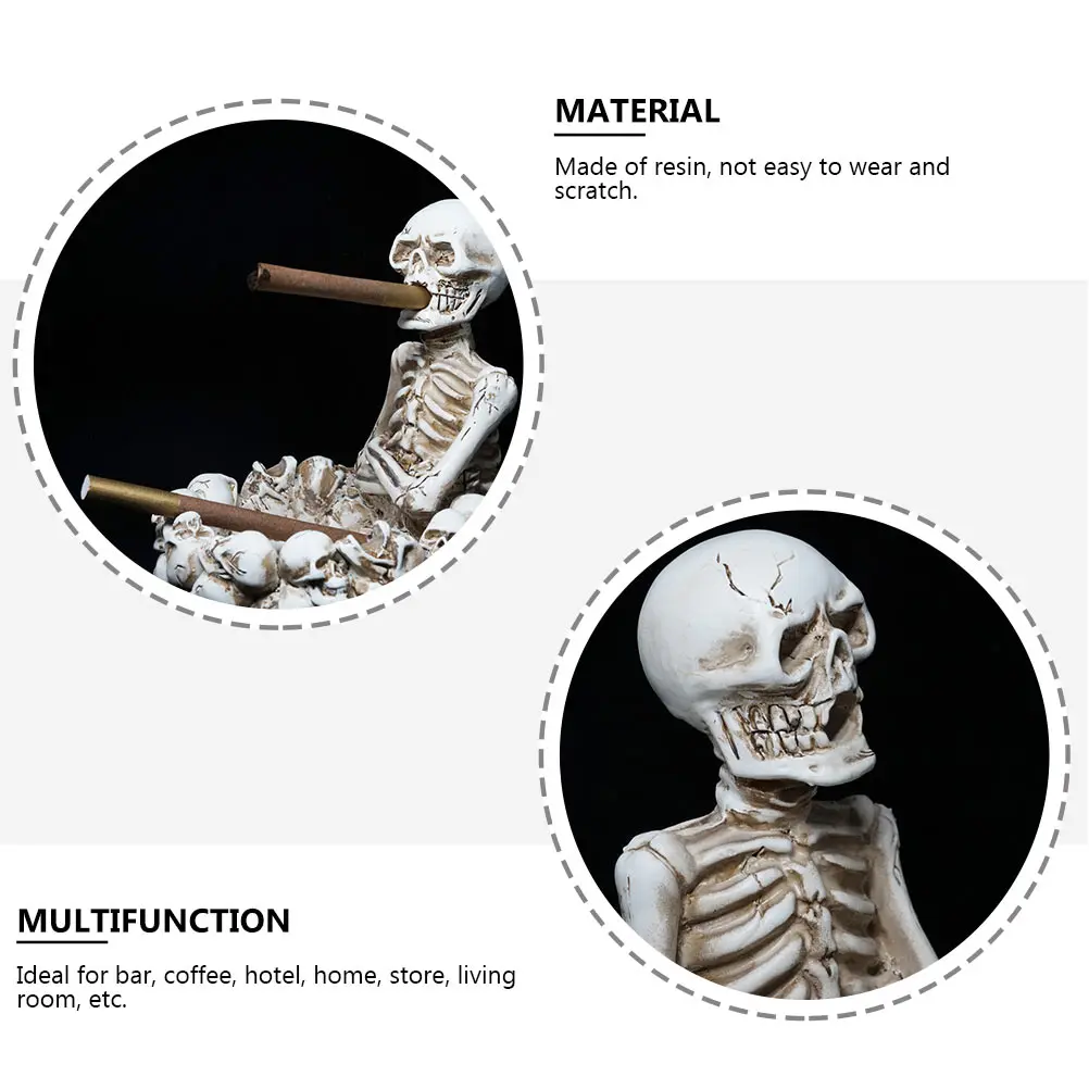 1pc Resin Skull Decor Gothic Beige Office Bar Coffee Hotel Smoke Skull Ash Ash Holder Cigar Ashtray Cigar Holder
1pc Resin Skull Decor Gothic Beige Office Bar Coffee Hotel Smoke Skull Ash Ash Holder Cigar Ashtray Cigar Holder