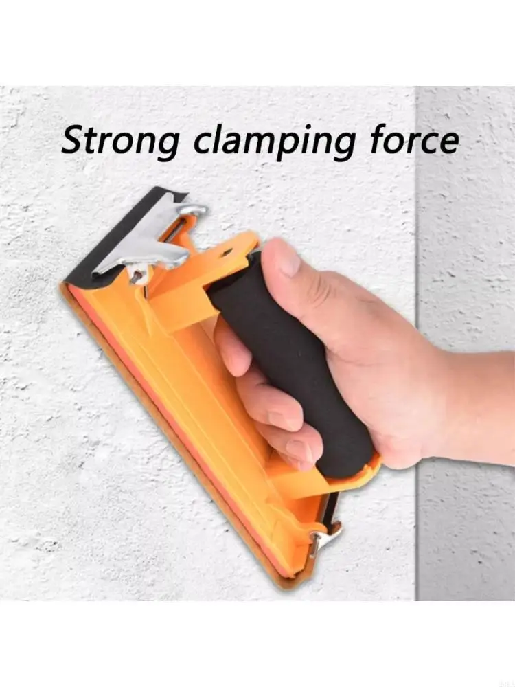 Professional Sandpaper Holder Grinding Tool Secure Clamping Design Ergonomic Grip For Wood Metal Surfaces Polishing
Professional Sandpaper Holder Grinding Tool Secure Clamping Design Ergonomic Grip For Wood Metal Surfaces Polishing
