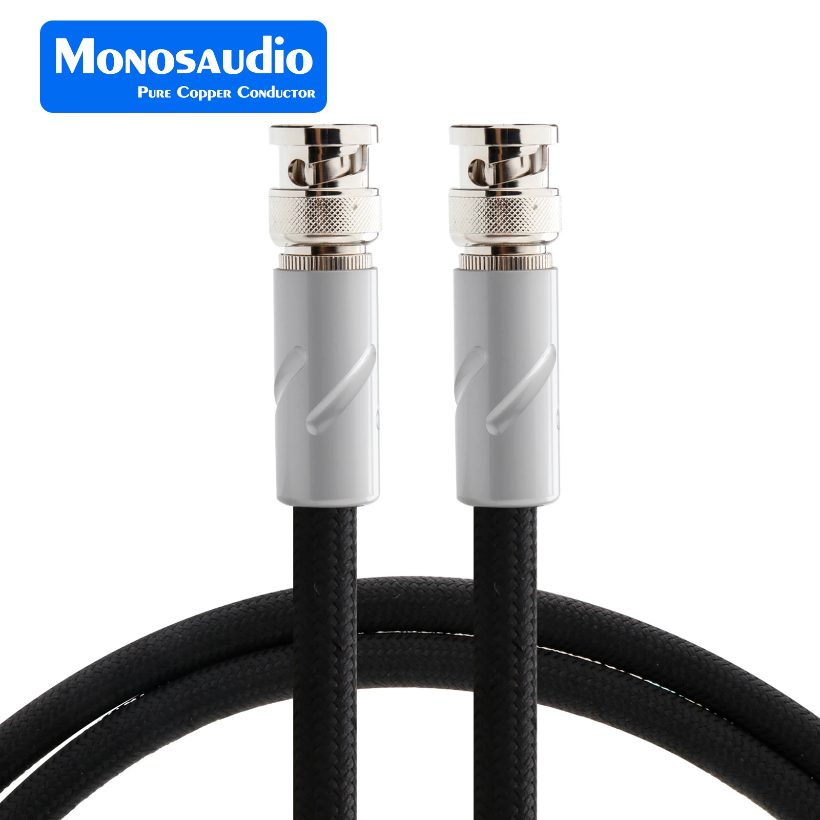 Monosaudio PS75B5R Pure Silver BNC Digital Coaxial Cable HD Video Cable DI Radio Frequency SMA Audio Cabl With Pure Copper BNC
Monosaudio PS75B5R Pure Silver BNC Digital Coaxial Cable HD Video Cable DI Radio Frequency SMA Audio Cabl With Pure Copper BNC