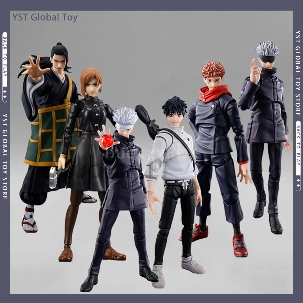 Фигурка Bandai S.H.F из аниме «джутсу кайсен», 6 дюймов, 15 см, экшн-фигурка Сатору годжо итадора, Юджи кугисаки нобара, игрушка в подарок
Фигурка Bandai S.H.F из аниме «джутсу кайсен», 6 дюймов, 15 см, экшн-фигурка Сатору годжо итадора, Юджи кугисаки нобара, игрушка в подарок