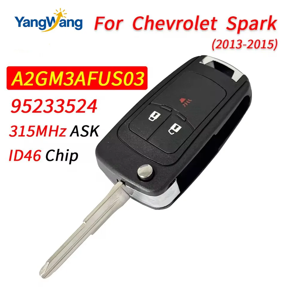 A2GM3AFUS03 95989830 mando a distancia de coche inteligente Fob 315MHz ID46 Chip 3 botones para Chevrolet Spark 2013 2014 2015 l
A2GM3AFUS03 95989830 mando a distancia de coche inteligente Fob 315MHz ID46 Chip 3 botones para Chevrolet Spark 2013 2014 2015 l