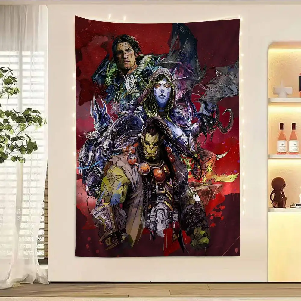 Hot Game World Of Warcraft Printed Large Wall Tapestry Cheap Hippie Wall Hanging Bohemian Wall Tapestries Mandala Home Decor
Hot Game World Of Warcraft Printed Large Wall Tapestry Cheap Hippie Wall Hanging Bohemian Wall Tapestries Mandala Home Decor