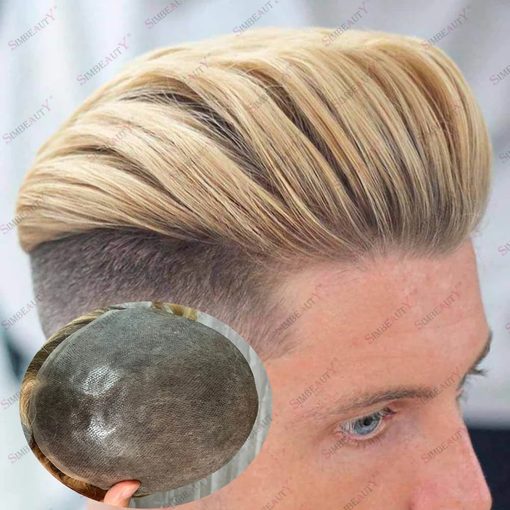 Durable 0.06mm Ombre Blonde 4T613 Male Human Hair Microskin Soft Wavy/Straight Brown Roots Natural Hairline Prosthesis Capillary
Durable 0.06mm Ombre Blonde 4T613 Male Human Hair Microskin Soft Wavy/Straight Brown Roots Natural Hairline Prosthesis Capillary