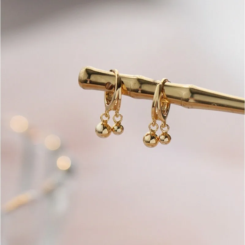 S925 Temperament Simple New Product Sterling Silver Ear Buckle Bead Plain Tremella Ring Women's Short Daily Versatile
S925 Temperament Simple New Product Sterling Silver Ear Buckle Bead Plain Tremella Ring Women's Short Daily Versatile