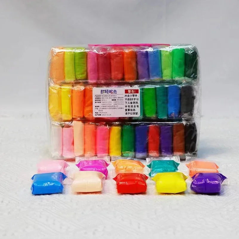 36 Colors Air Dry Plasticine Modeling Clay for Children Polymer Educational 5D Toy for Kids Gift Play Light Playdough Slime
36 Colors Air Dry Plasticine Modeling Clay for Children Polymer Educational 5D Toy for Kids Gift Play Light Playdough Slime