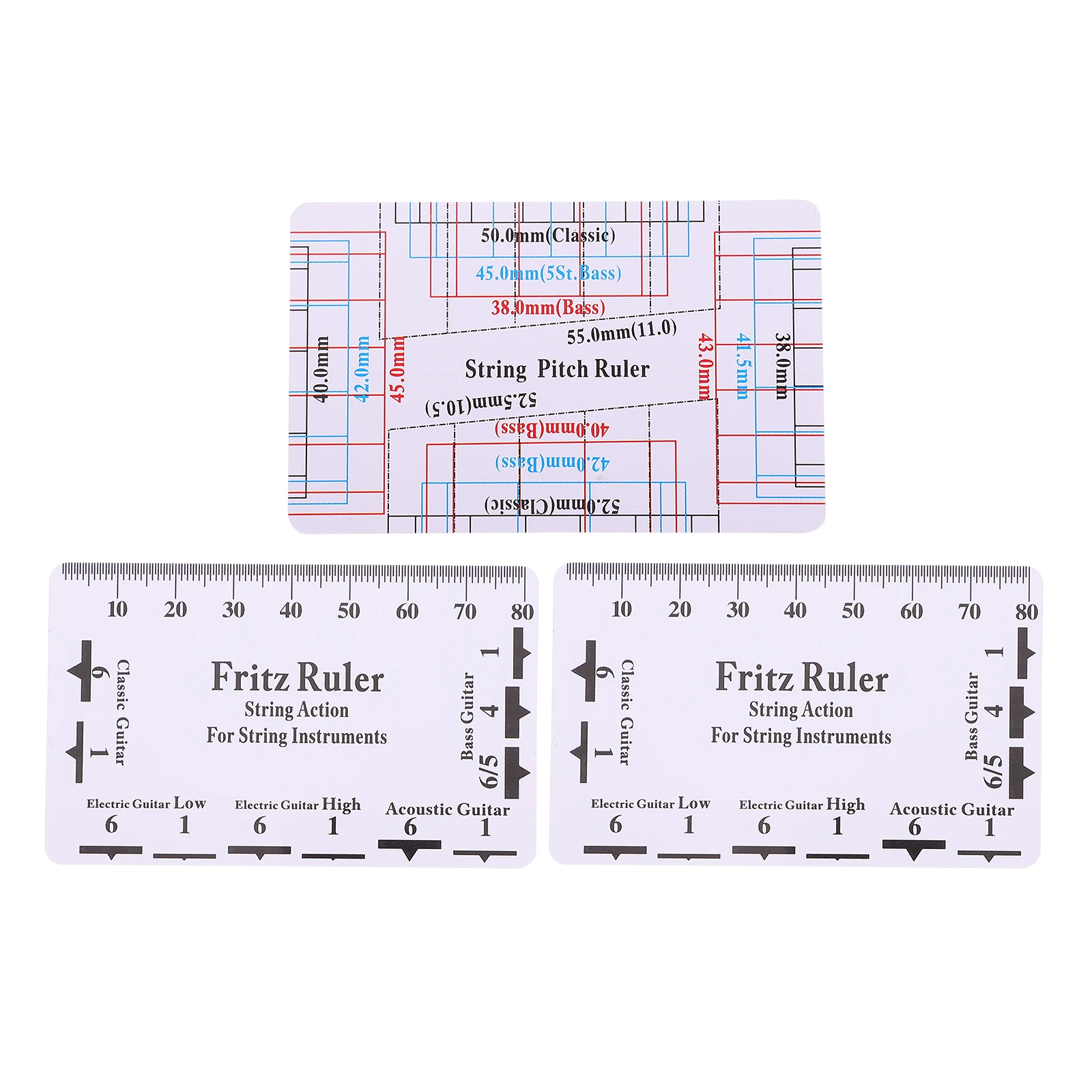 Guitar Action Gauge String Ruler Finger Board Measuring Tool Set PVC Durable For Guitar Lovers Musical Instrument Accessories
Guitar Action Gauge String Ruler Finger Board Measuring Tool Set PVC Durable For Guitar Lovers Musical Instrument Accessories