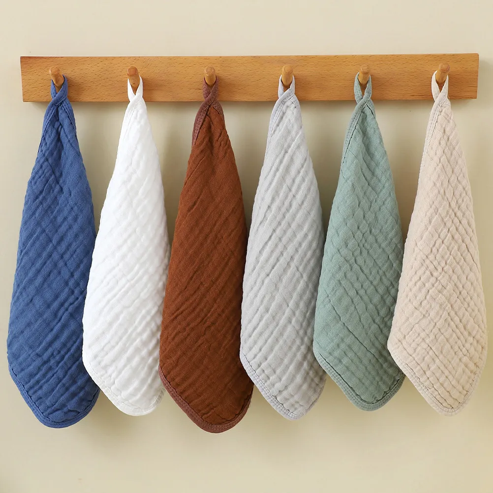 6Pcs Baby Burp Cloths Soft Cotton Gauze Absorbent Newborn Spit Up Wipes Washcloths Baby Feeding Towels Soft Muslin Hand Towels
6Pcs Baby Burp Cloths Soft Cotton Gauze Absorbent Newborn Spit Up Wipes Washcloths Baby Feeding Towels Soft Muslin Hand Towels