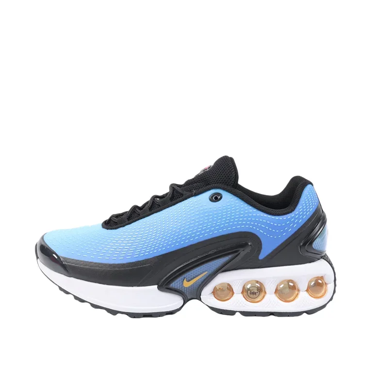 Nike Air Max DN Unisex Black and Blue Lightweight Air Cushion Mesh Breathable Low-top Athletic Running Shoes
Nike Air Max DN Unisex Black and Blue Lightweight Air Cushion Mesh Breathable Low-top Athletic Running Shoes