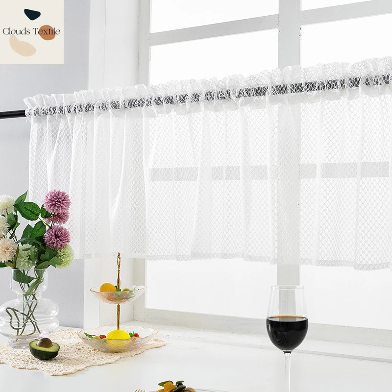 Kitchen Coffee Curtains Small Fresh Finished Through Rod Small Curtains Lace Short Curtains
Kitchen Coffee Curtains Small Fresh Finished Through Rod Small Curtains Lace Short Curtains