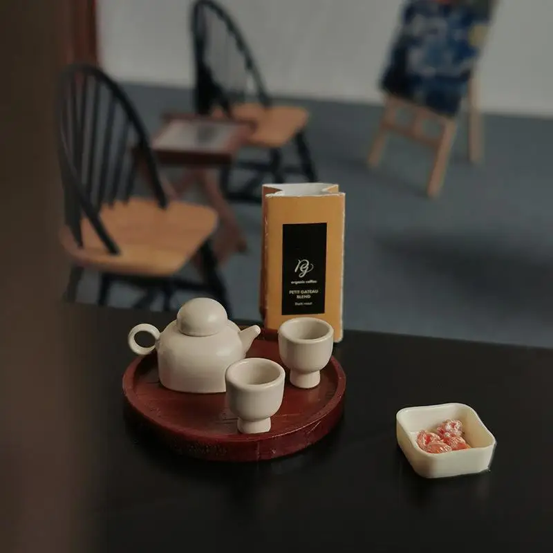 //New 1/12Dollhouse Simulation Teapot Teacup Kit Dollhouse Miniature Kitchen Decoration Toy Dolls House Micro Scene Photo Props
//New 1/12Dollhouse Simulation Teapot Teacup Kit Dollhouse Miniature Kitchen Decoration Toy Dolls House Micro Scene Photo Props