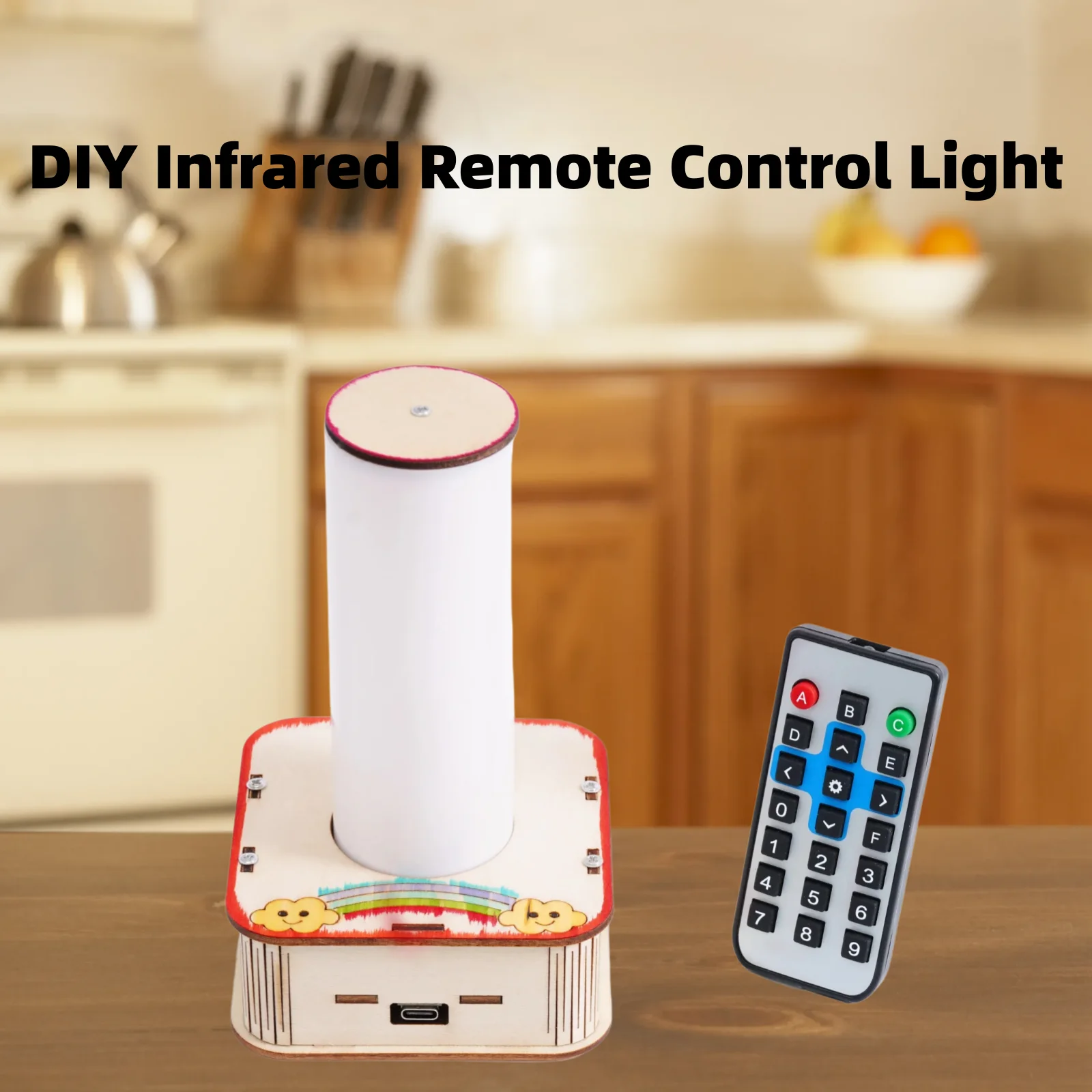 DIY Infrared Remote Control Light Science Experiment Toy Physical Assembly Model Educational Technology Project For School Learn
DIY Infrared Remote Control Light Science Experiment Toy Physical Assembly Model Educational Technology Project For School Learn