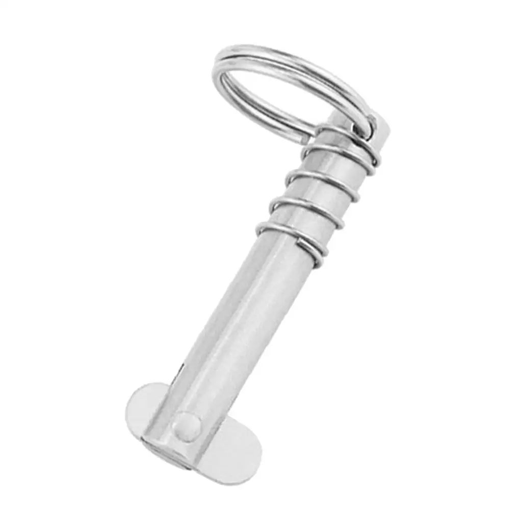 Quick Release Boat Pins, Bimini Top Hinge Pin, 316 Stainless Boat Top Deck Hinge for Ship Outfitting- Quick Removable, 10x80mm
Quick Release Boat Pins, Bimini Top Hinge Pin, 316 Stainless Boat Top Deck Hinge for Ship Outfitting- Quick Removable, 10x80mm