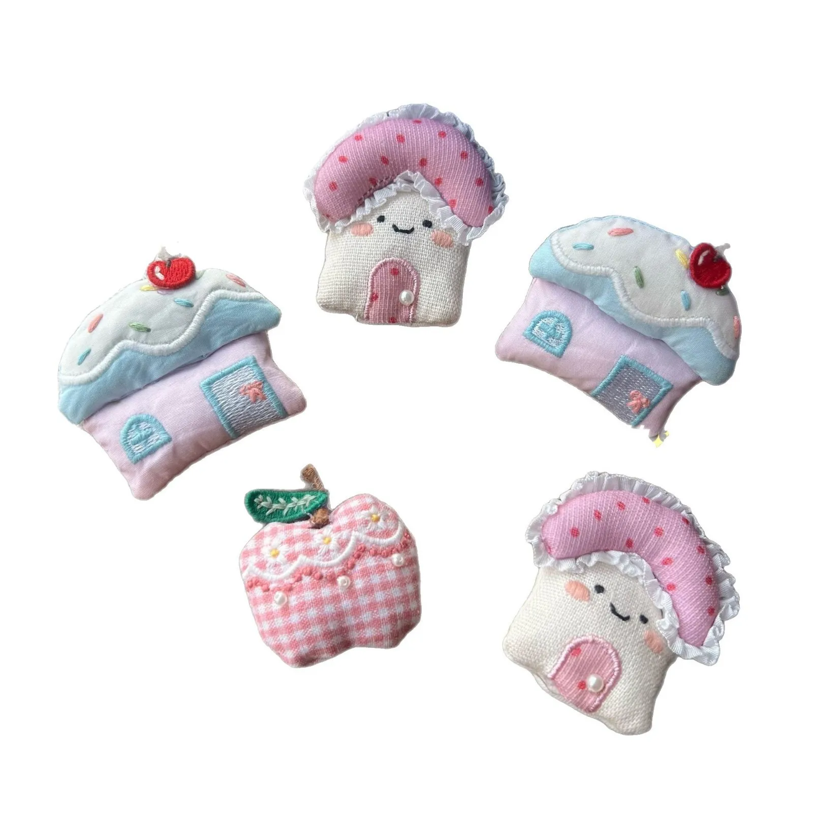 3D Stuffed Blue Pink Ice Cream House DIY Sewing Accessory for Shoes Socks Clothes Clog Charm Lightweight
3D Stuffed Blue Pink Ice Cream House DIY Sewing Accessory for Shoes Socks Clothes Clog Charm Lightweight