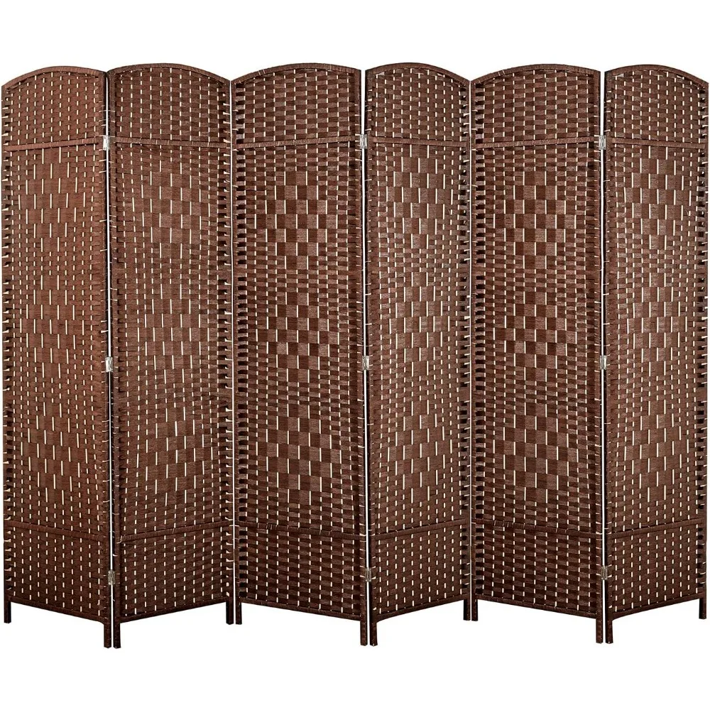 Weave Fiber Room Divider, Natural Fiber Folding Privacy Screen with Diamond Double-Weaved & 4 Panel Room Screen Divider
Weave Fiber Room Divider, Natural Fiber Folding Privacy Screen with Diamond Double-Weaved & 4 Panel Room Screen Divider
