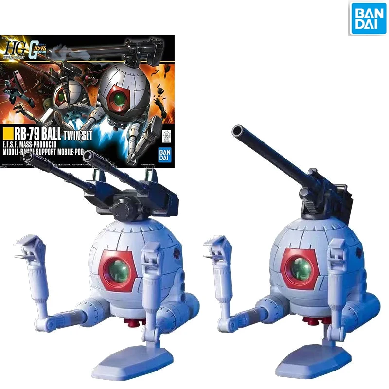 Оригинальная модель Bandai Gundam Anime Model HGUC Series 1/144 RB-79 BALL TWIN SET, сборная модель, игрушки, подарки для детей
Оригинальная модель Bandai Gundam Anime Model HGUC Series 1/144 RB-79 BALL TWIN SET, сборная модель, игрушки, подарки для детей
