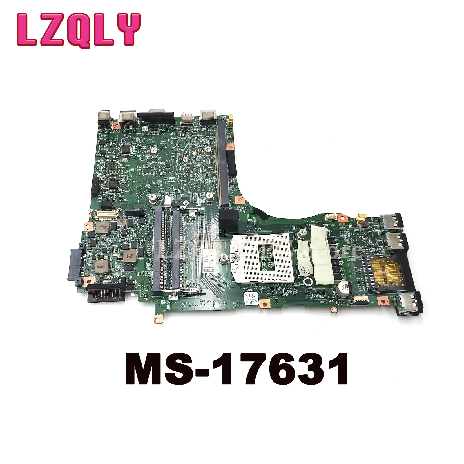 LZQLY For MSI GT70 MS-1763 Laptop Motherboard MS-17631 VER:1.1 2.0 PGA947 Processor 100% Tested Fast Ship
LZQLY For MSI GT70 MS-1763 Laptop Motherboard MS-17631 VER:1.1 2.0 PGA947 Processor 100% Tested Fast Ship