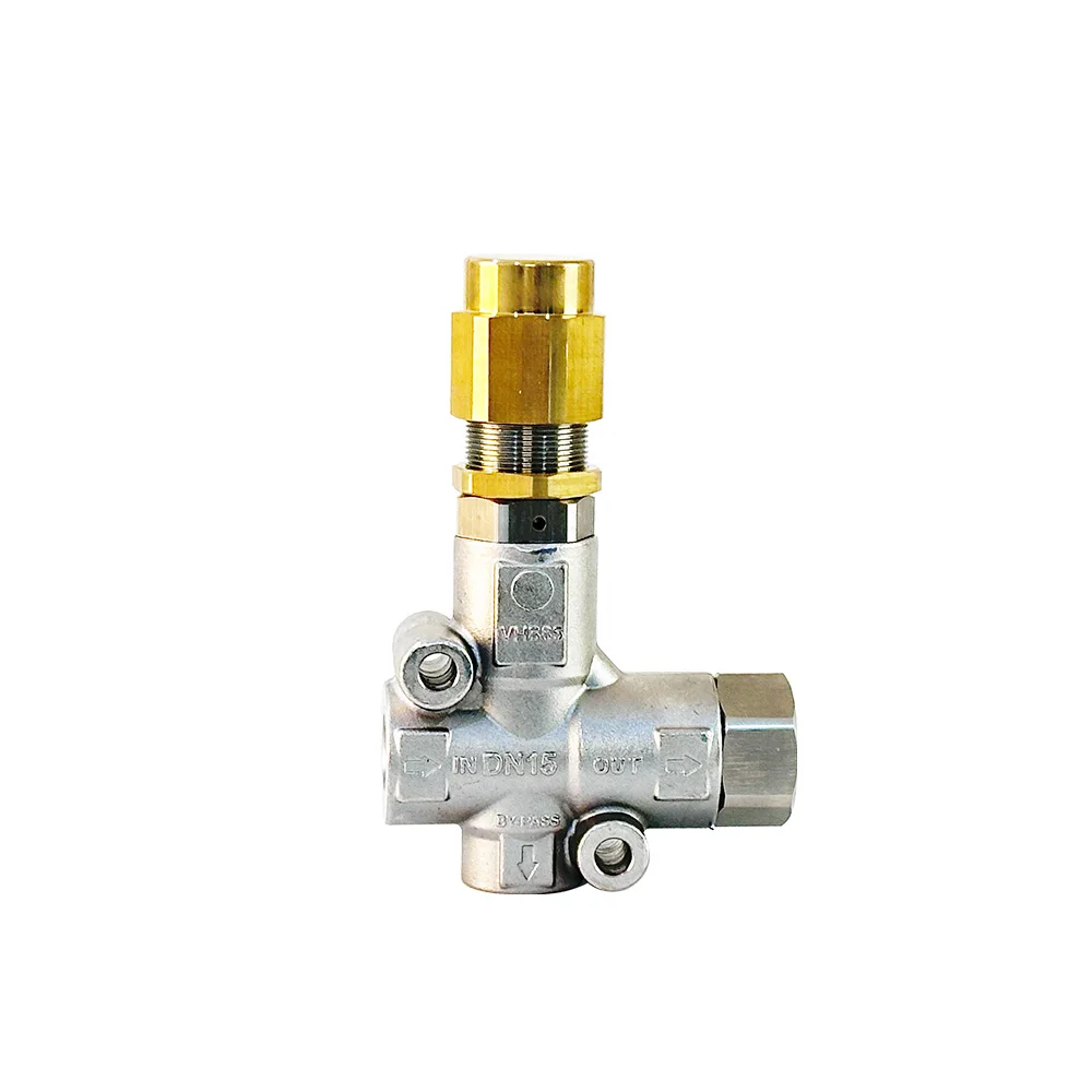 High Pressure Water Pump Unloader Bypass Regulating Valve Flow 60L/min 12325psi High Pressure Washer Spare Parts
High Pressure Water Pump Unloader Bypass Regulating Valve Flow 60L/min 12325psi High Pressure Washer Spare Parts