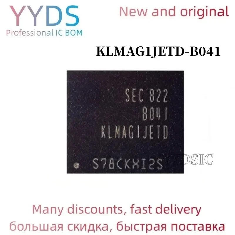 2017+ 100% new original KLMAG1JETD-B041 BGA 16G Memory chip KLMAG1JETD B041
2017+ 100% new original KLMAG1JETD-B041 BGA 16G Memory chip KLMAG1JETD B041