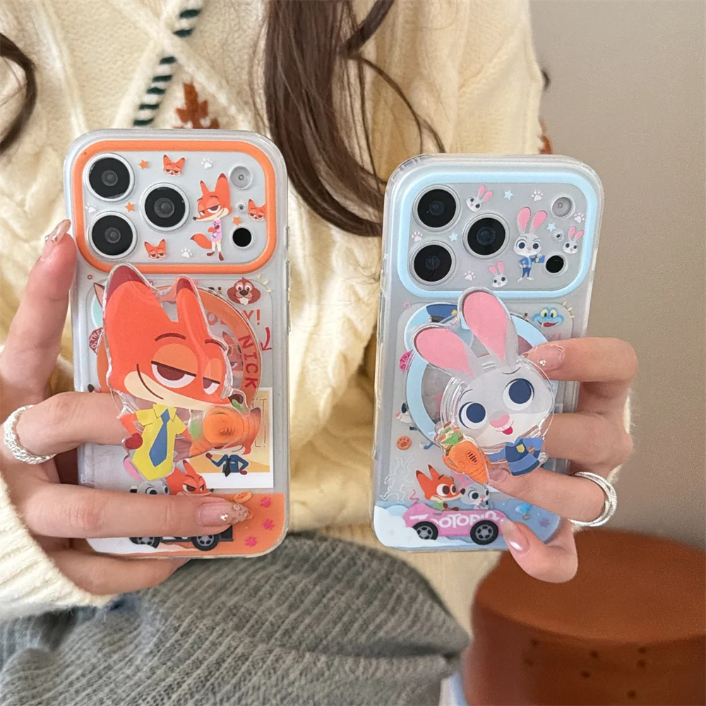 Animal City Cute Cartoon Magnetic Phone Case for iPhone 17 Pro 15 14 16 Pro Max Fundas Cute Fox Rabbit For Magsafe Stand Cases
Animal City Cute Cartoon Magnetic Phone Case for iPhone 17 Pro 15 14 16 Pro Max Fundas Cute Fox Rabbit For Magsafe Stand Cases