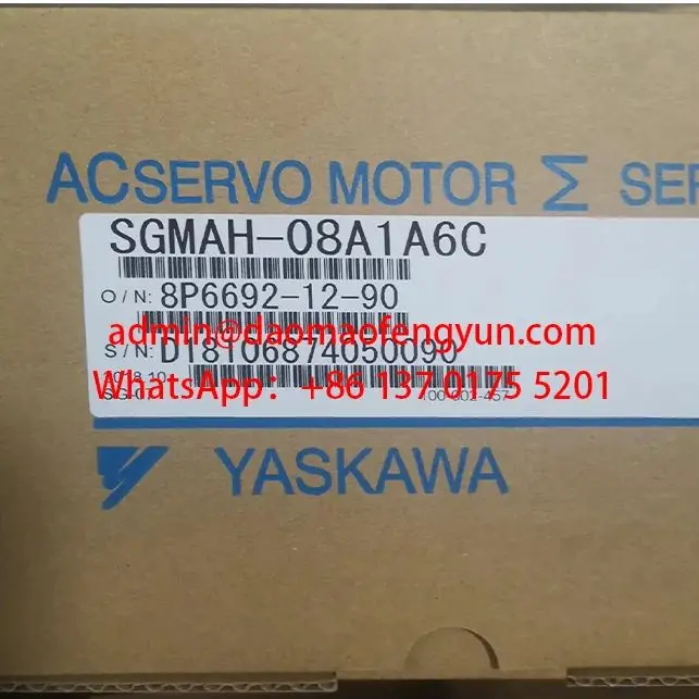 SGMAH-08A1A6C Brand New Servo Motor Original Genuine,SGMAH 08A1A6C,Fast shipping
SGMAH-08A1A6C Brand New Servo Motor Original Genuine,SGMAH 08A1A6C,Fast shipping