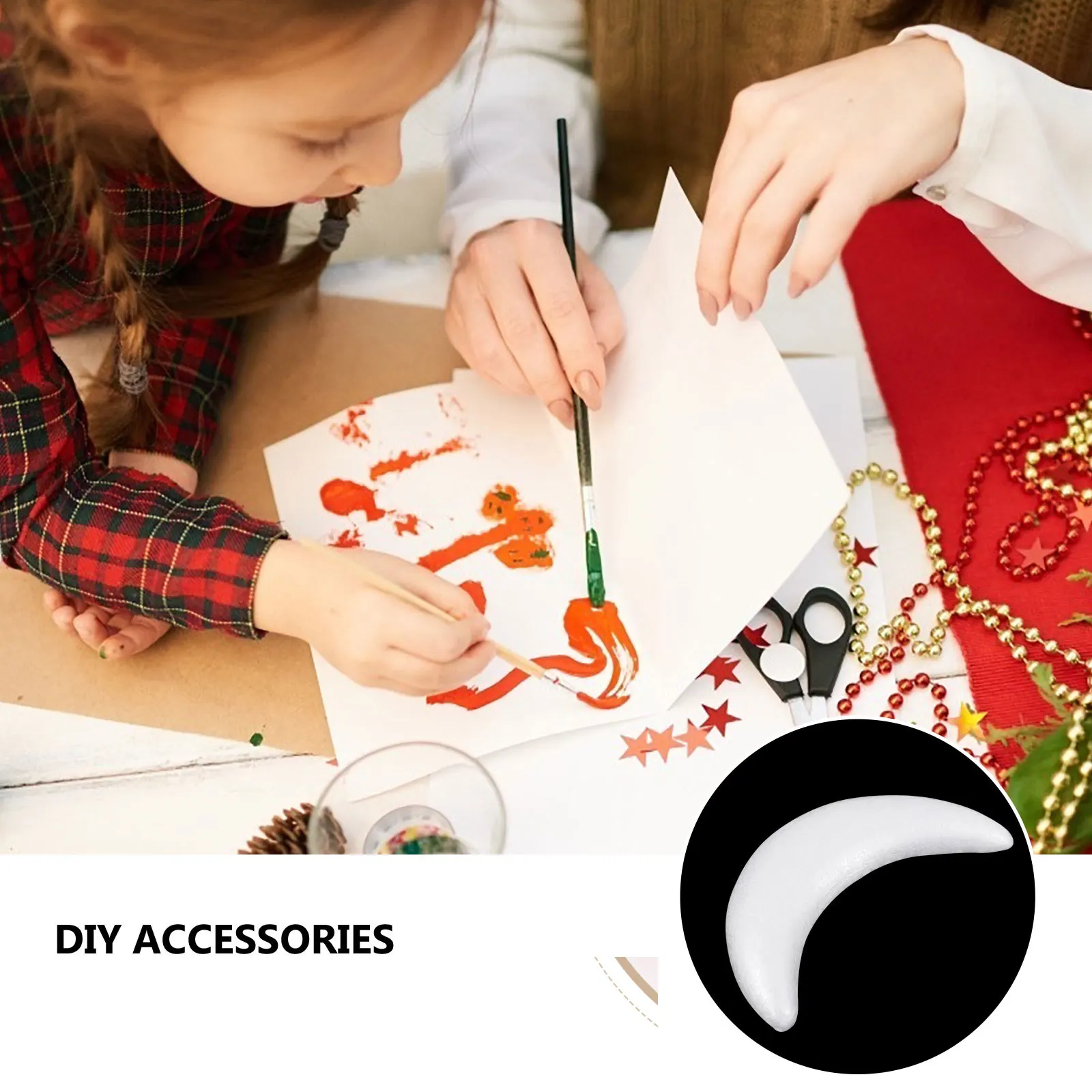 10pcs Moon Mold Kids Crafts Diy Painting Creative Art Supplies Children Safe Non-Toxic Party Decoration Educational Play
10pcs Moon Mold Kids Crafts Diy Painting Creative Art Supplies Children Safe Non-Toxic Party Decoration Educational Play