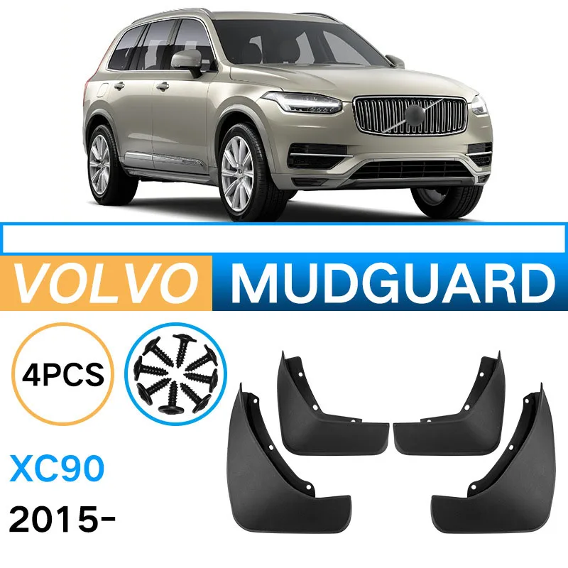 4 PCS Car Mudguards For VOLVO XC90 2015-2023 Cladding Splash Mud Flaps Mud guard Mudflap Accessories
4 PCS Car Mudguards For VOLVO XC90 2015-2023 Cladding Splash Mud Flaps Mud guard Mudflap Accessories