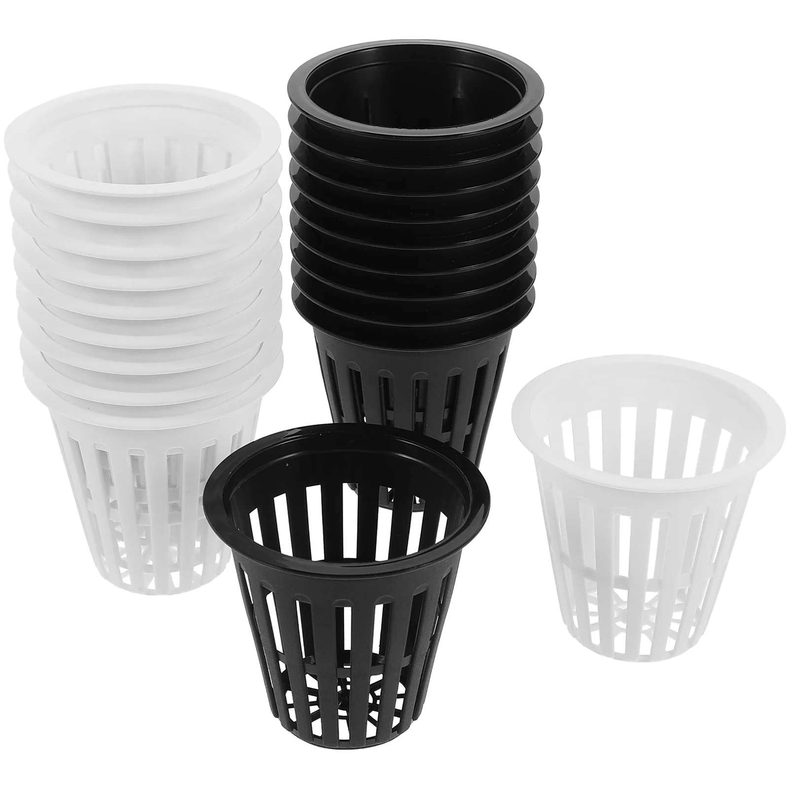 20Pcs Hydroponic Flower Pots Mini Garden Soilless Planting Baskets Black White Net Cups Growing Containers Unsoiled Cultivation
20Pcs Hydroponic Flower Pots Mini Garden Soilless Planting Baskets Black White Net Cups Growing Containers Unsoiled Cultivation