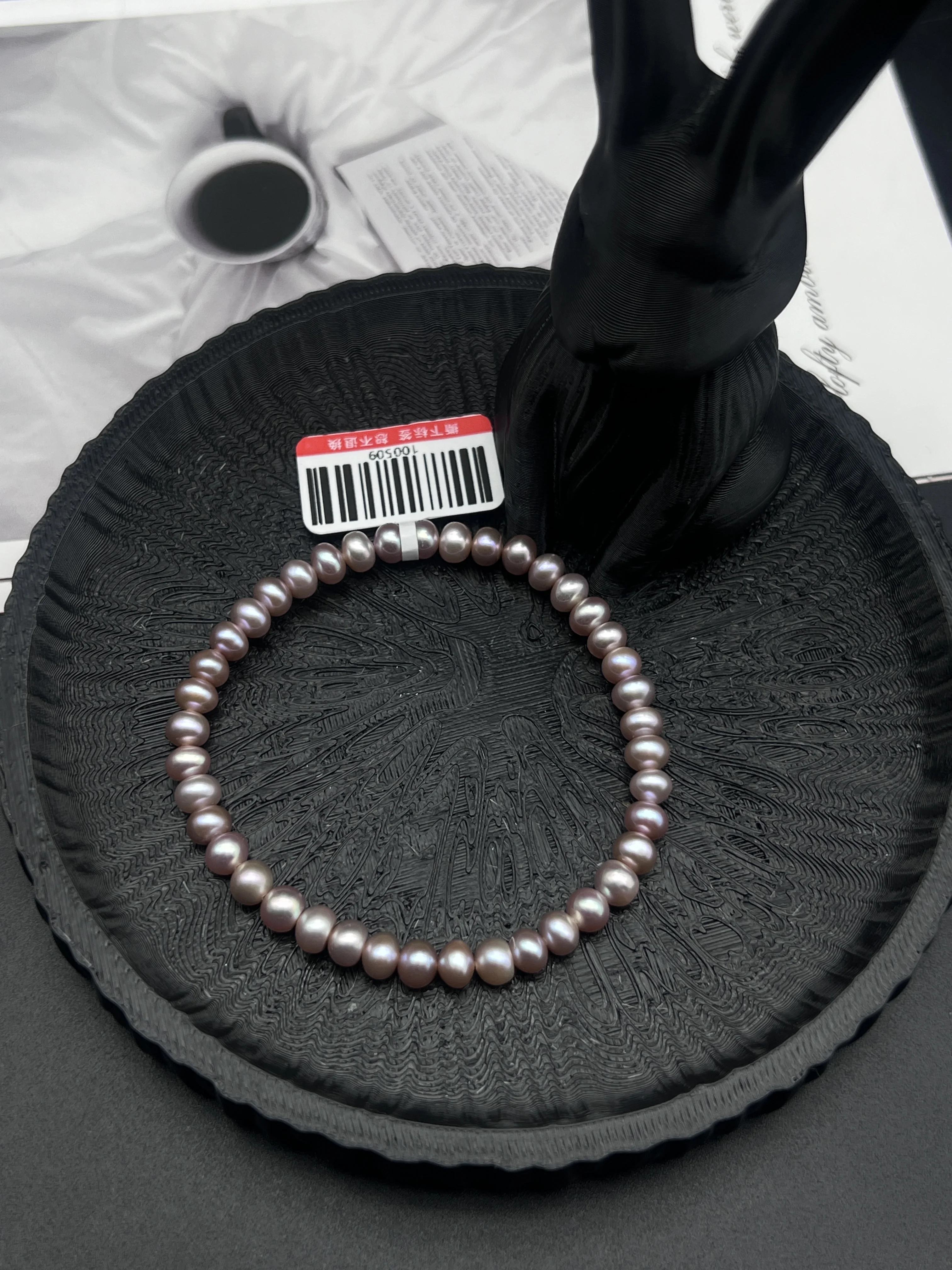 Chic Light Purple Pearl Elastic Bracelet Casual & Formal Wear
Chic Light Purple Pearl Elastic Bracelet Casual & Formal Wear