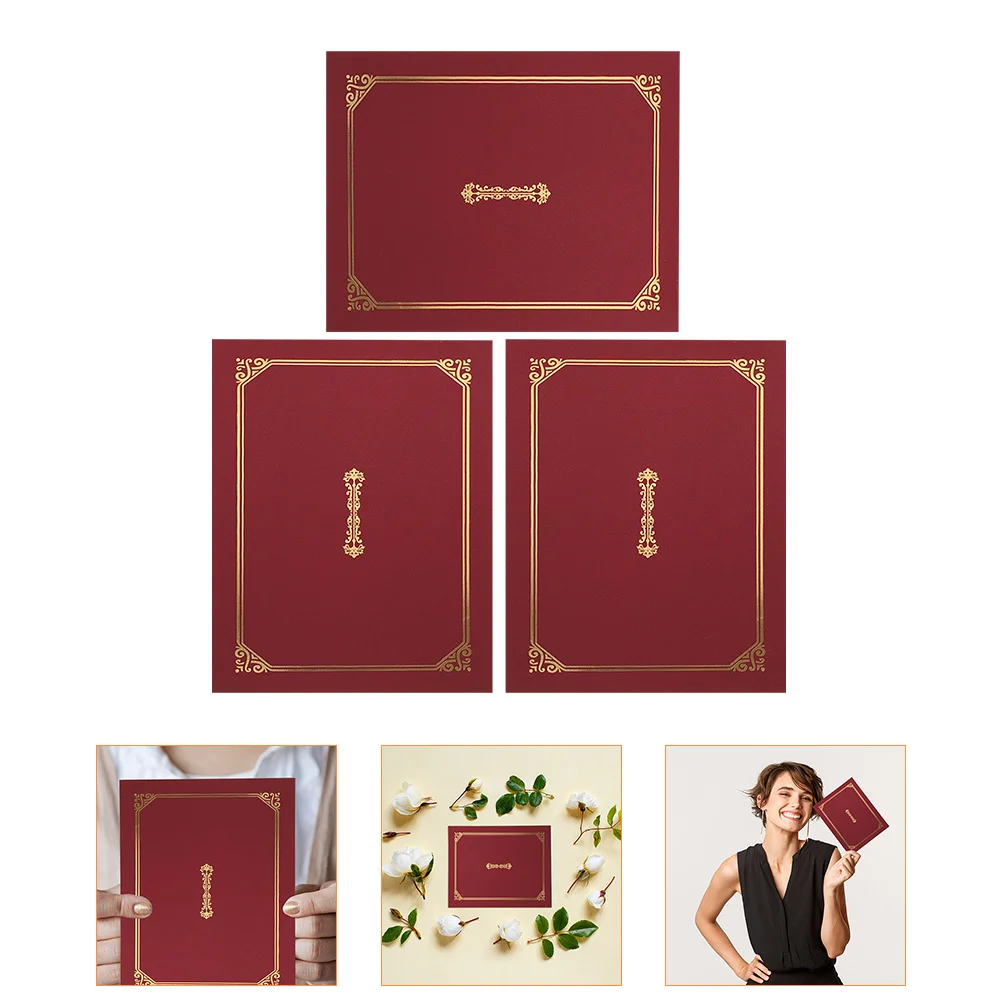 3 шт. папок-обложек для дипломов и сертификатов, для хранения документов, размер Letter, защитный конверт
3 шт. папок-обложек для дипломов и сертификатов, для хранения документов, размер Letter, защитный конверт