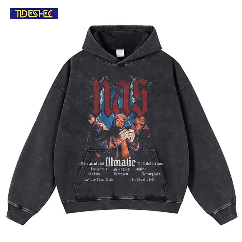 Хип-хоп Harajuku, винтажная эластичная толстовка, свободная толстовка с капюшоном, уличная одежда, с капюшоном и портретным принтом, негабаритный стираный пуловер для отдыха
Хип-хоп Harajuku, винтажная эластичная толстовка, свободная толстовка с капюшоном, уличная одежда, с капюшоном и портретным принтом, негабаритный стираный пуловер для отдыха