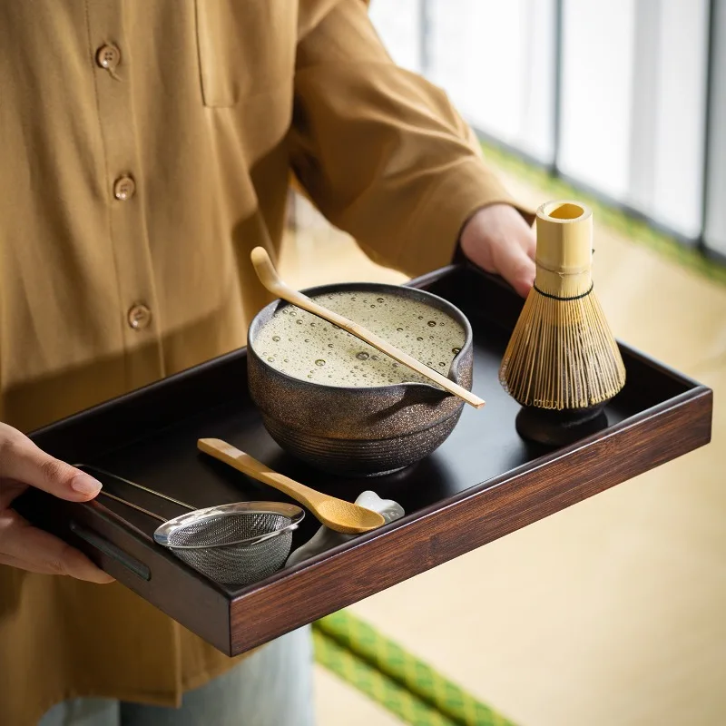 Complete Japanese Matcha Tea Set with Bamboo Whisk Scoop Sifter Matcha Bowl Traditional Matcha Kit for Home Office
Complete Japanese Matcha Tea Set with Bamboo Whisk Scoop Sifter Matcha Bowl Traditional Matcha Kit for Home Office