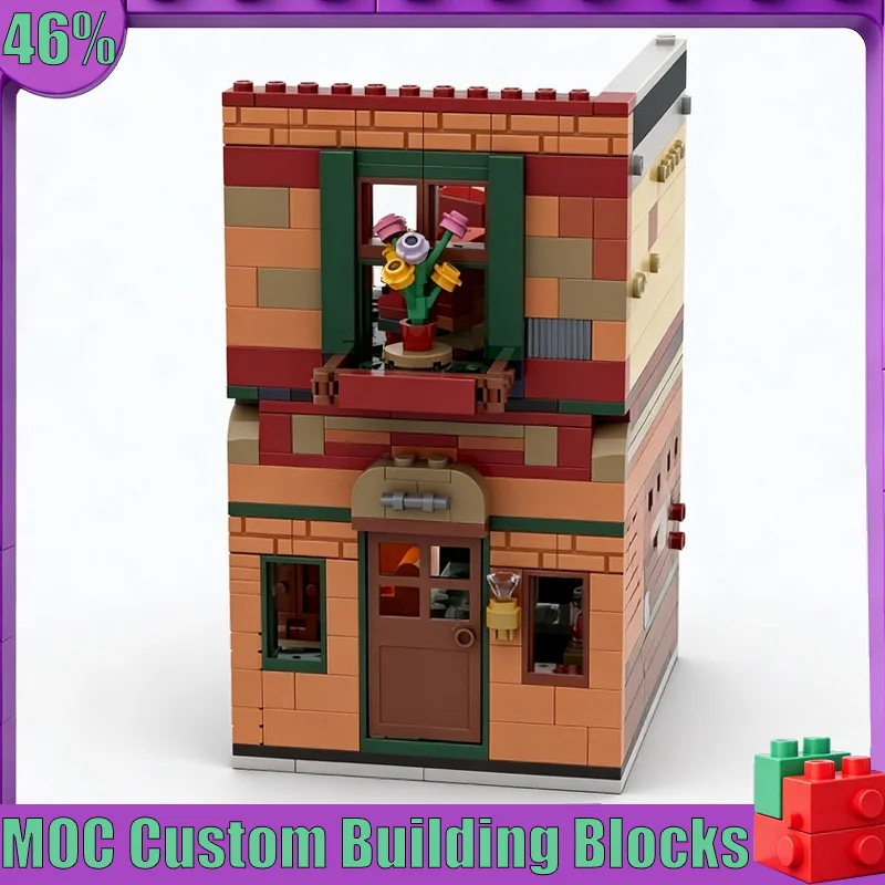 NEW 515PCS MOC Baker Street Cafe Coffee Shop Diorama Model Custom Puzzle DIY Creative Assembly Educational Toy Collection Gifts
NEW 515PCS MOC Baker Street Cafe Coffee Shop Diorama Model Custom Puzzle DIY Creative Assembly Educational Toy Collection Gifts