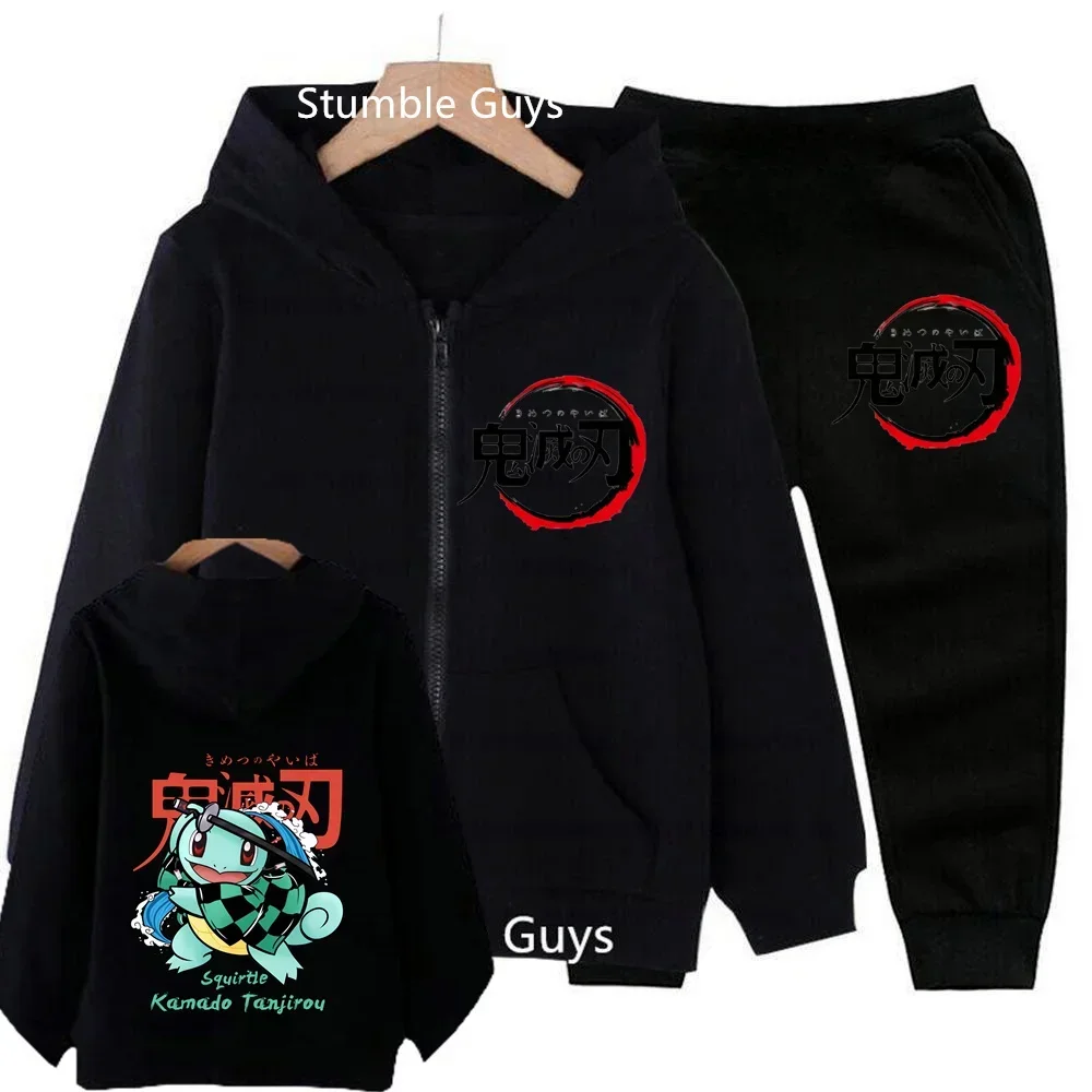 2-13 Years Old Kids Demon Slayer Hoodies Sets Children's Autumn And Spring Long Sleeve Sweatshirts Trousers 2pcs Costume Outfits
2-13 Years Old Kids Demon Slayer Hoodies Sets Children's Autumn And Spring Long Sleeve Sweatshirts Trousers 2pcs Costume Outfits