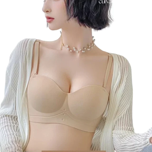 Women's Bra Half Cup Push Up Small Breasts Show Bigger Side Breasts Seamless Sling Bra No Wires Sexy Sling Bra KUCLUT
Women's Bra Half Cup Push Up Small Breasts Show Bigger Side Breasts Seamless Sling Bra No Wires Sexy Sling Bra KUCLUT