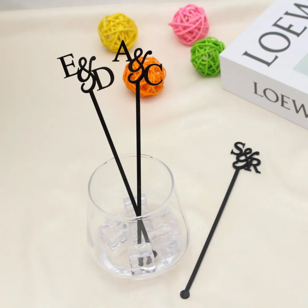 30/50/100PCS Personalized Engraved Stirrer Wedding Decor Drink Stirrers Custom Cocktail Swizzle Stirrers Drink Tags For Party
30/50/100PCS Personalized Engraved Stirrer Wedding Decor Drink Stirrers Custom Cocktail Swizzle Stirrers Drink Tags For Party