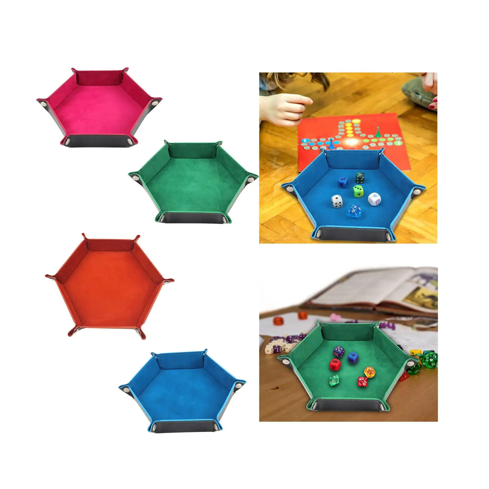 Board Game Storage Bowl Dice Tray Folding Dice Trays for Dice
Board Game Storage Bowl Dice Tray Folding Dice Trays for Dice