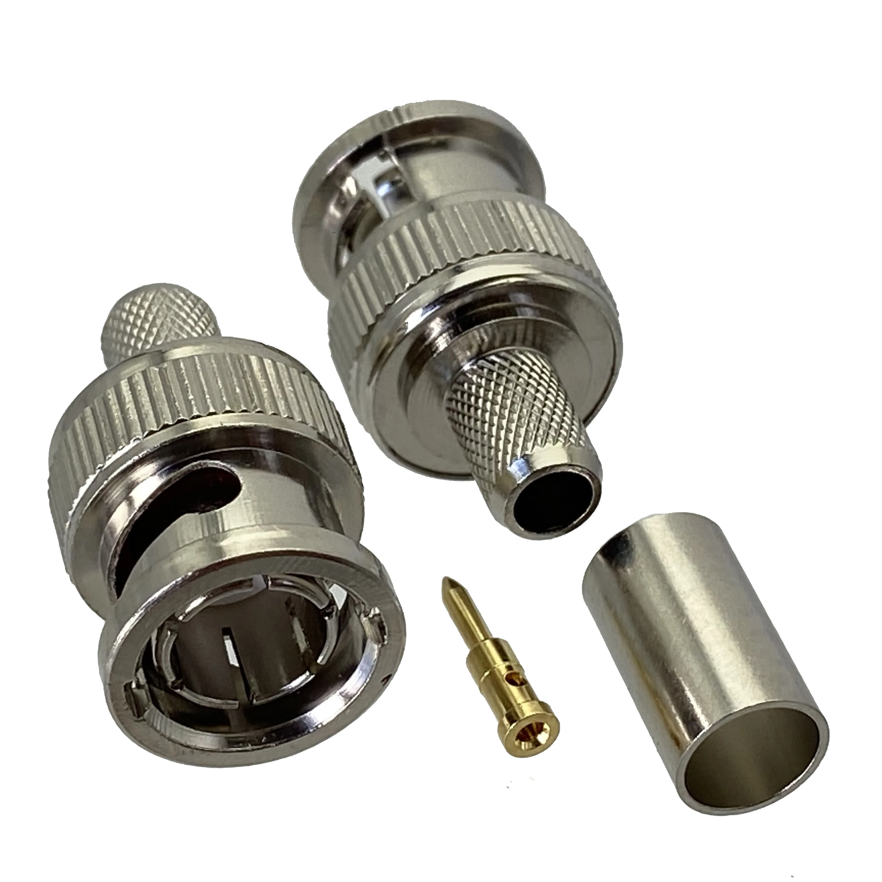 1Pcs Connector BNC male plug crimp RG8X RG-8X LMR240 cable RF Coaxial Wire Terminals 75ohm
1Pcs Connector BNC male plug crimp RG8X RG-8X LMR240 cable RF Coaxial Wire Terminals 75ohm