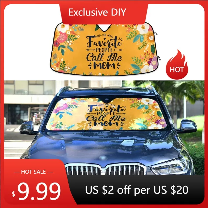 Car Auto Sun Shade, Personalized Windshield Car Accessories, Auto Protector Window Visor Screen Decor, Auto Parts, Gifts for Mom
Car Auto Sun Shade, Personalized Windshield Car Accessories, Auto Protector Window Visor Screen Decor, Auto Parts, Gifts for Mom