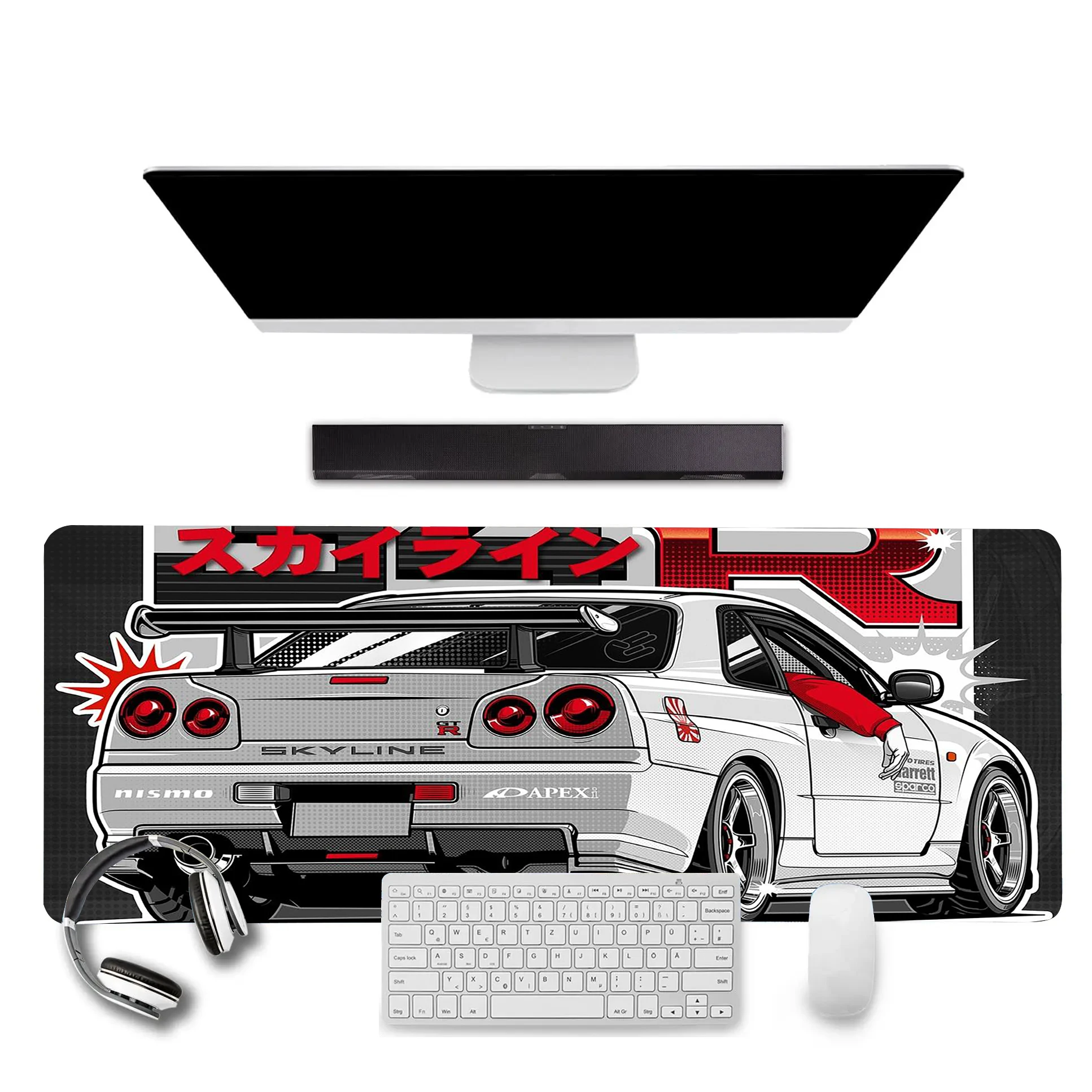 Racing GTR Sport Car Mouse Pad Cartoon Lockedge Large Size Gaming Accessories Mouse Pads Computer Game Keyboard Mats Desktop Mat
Racing GTR Sport Car Mouse Pad Cartoon Lockedge Large Size Gaming Accessories Mouse Pads Computer Game Keyboard Mats Desktop Mat