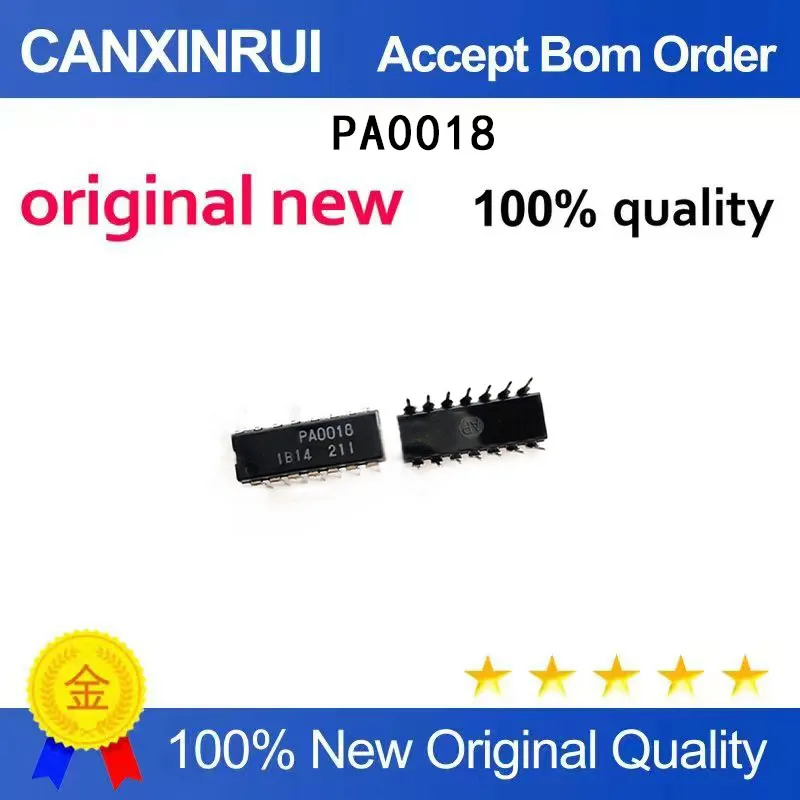 (5-100 pieces)Brand new original PA0018 DIP14 audio chip IC integrated circuit in stock
(5-100 pieces)Brand new original PA0018 DIP14 audio chip IC integrated circuit in stock