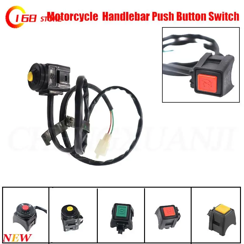 Motocross Universal Parts Handlebar Push Button Switch Power Switchs Engine Starter For off-road motorcycle
Motocross Universal Parts Handlebar Push Button Switch Power Switchs Engine Starter For off-road motorcycle
