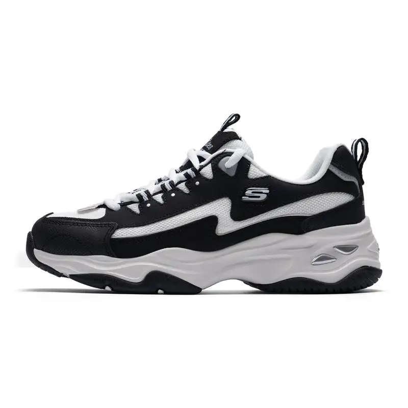 Skechers Women's Sneakers Low-Top Lightweight Comfortable Breathable Thick-Soled Panda Shoes Lace-Up Women's Casual Shoes 149491-Bkw
Skechers Women's Sneakers Low-Top Lightweight Comfortable Breathable Thick-Soled Panda Shoes Lace-Up Women's Casual Shoes 149491-Bkw