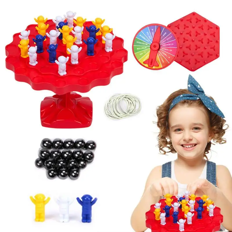 Balance Games For Kids Cute Astronaut Balance Toy Tabletop Puzzle Two-Player Parent-Child Game Block Tower For Kids Adults Home
Balance Games For Kids Cute Astronaut Balance Toy Tabletop Puzzle Two-Player Parent-Child Game Block Tower For Kids Adults Home
