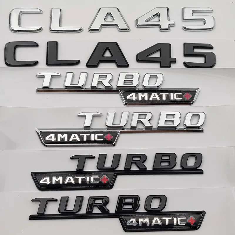 3D ABS Car Letters For Mercedes CLA35 CLA45 W117 C117 CLA45S C118 W118 Rear Trunk Fender Sticker TURBO 4MATIC Emblem Accessories
3D ABS Car Letters For Mercedes CLA35 CLA45 W117 C117 CLA45S C118 W118 Rear Trunk Fender Sticker TURBO 4MATIC Emblem Accessories