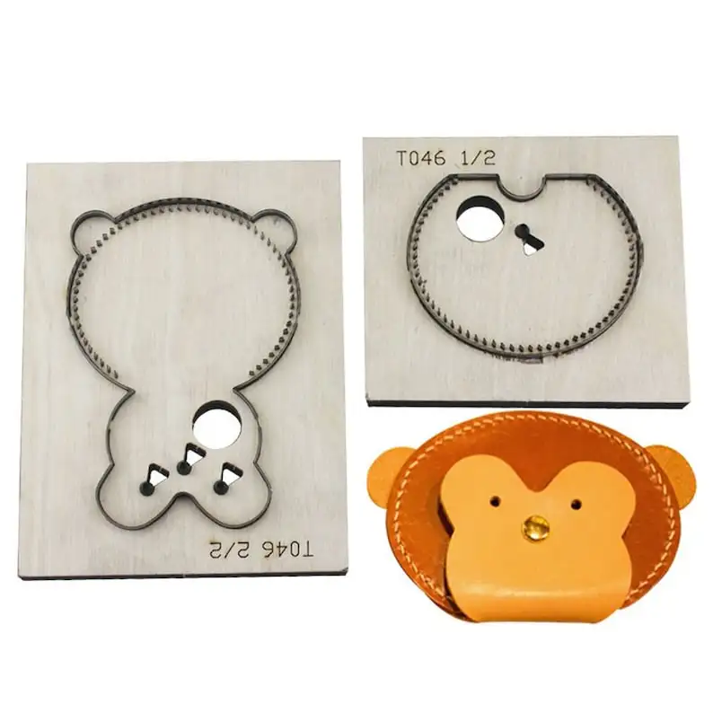 Animal shape Leather Crafts Kraft Tool Set,Leather Cute Monkey Coin Bag Cutting Die Cut Mold,DIY Leather Punch Die Set
Animal shape Leather Crafts Kraft Tool Set,Leather Cute Monkey Coin Bag Cutting Die Cut Mold,DIY Leather Punch Die Set