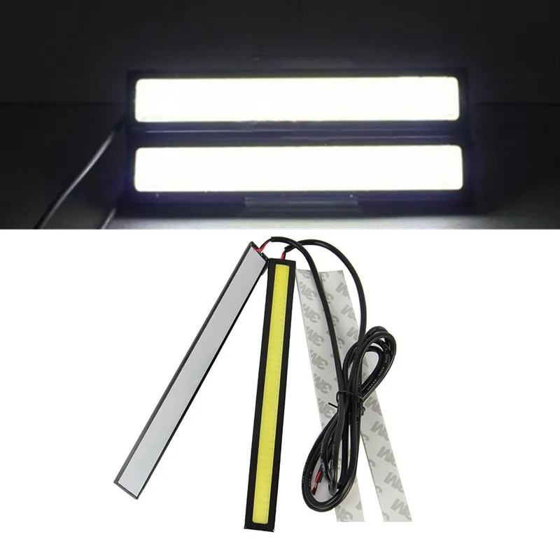 Водонепроницаемые дневные ходовые огни COB Противотуманные фары Стайлинг автомобиля Светодиодные дневные фары DRL Противотуманные фары Лента 17 см Универсальные
Водонепроницаемые дневные ходовые огни COB Противотуманные фары Стайлинг автомобиля Светодиодные дневные фары DRL Противотуманные фары Лента 17 см Универсальные