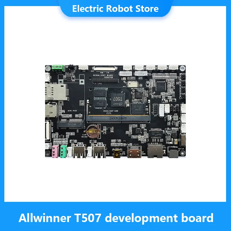 T507 development board Quanzhi T5 industrial control vehicle regulation Android 10 Ubuntu mainboard Linux
T507 development board Quanzhi T5 industrial control vehicle regulation Android 10 Ubuntu mainboard Linux