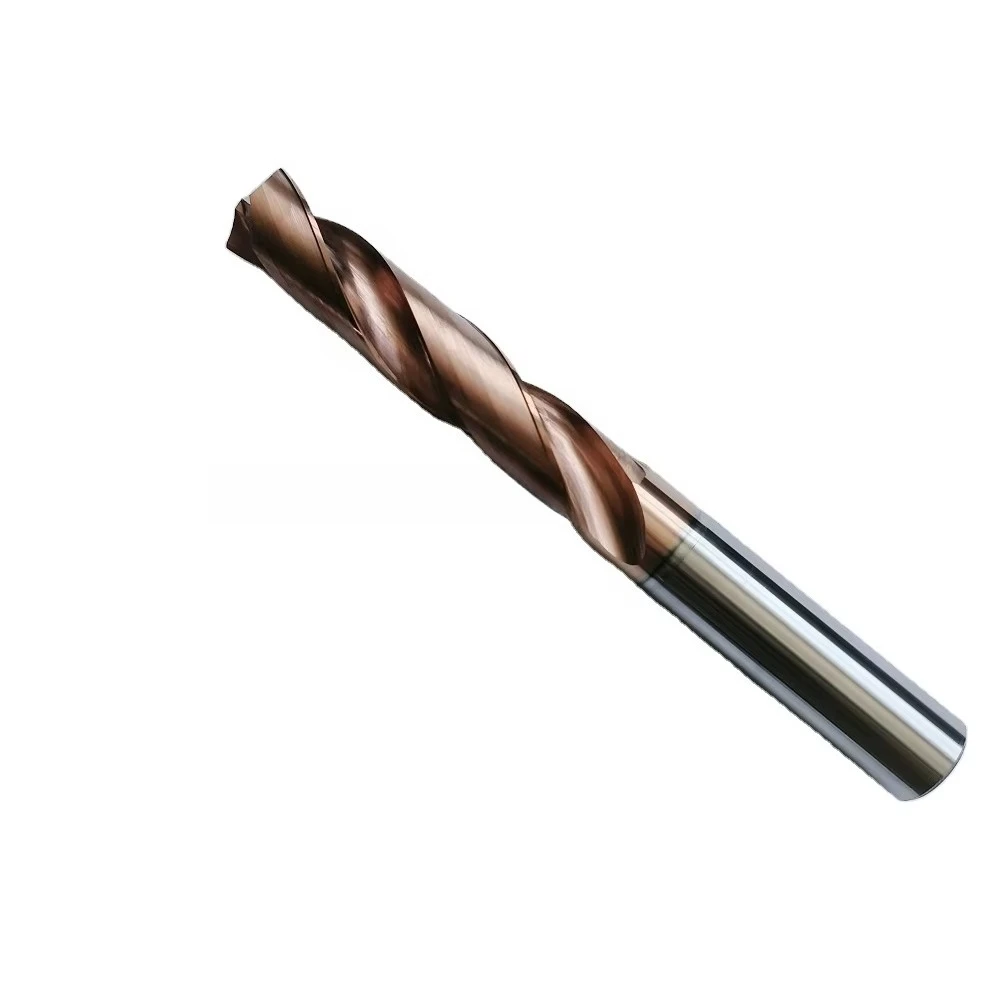Solid Carbide Drill Bit External Coolant Twist Drills for Steel with Diamond Surface Finish
Solid Carbide Drill Bit External Coolant Twist Drills for Steel with Diamond Surface Finish